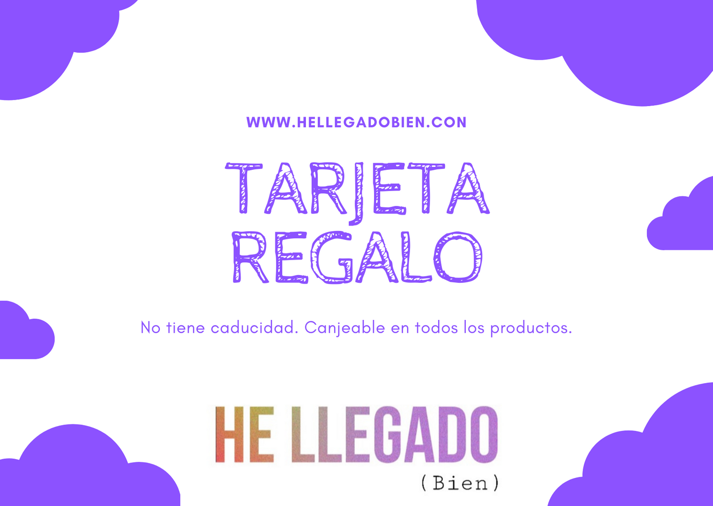 TARJETA REGALO